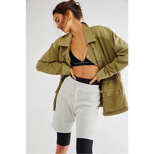 Free People We The Free Saturday Utility Jacket - Sweet Sage - Size XS - NWT